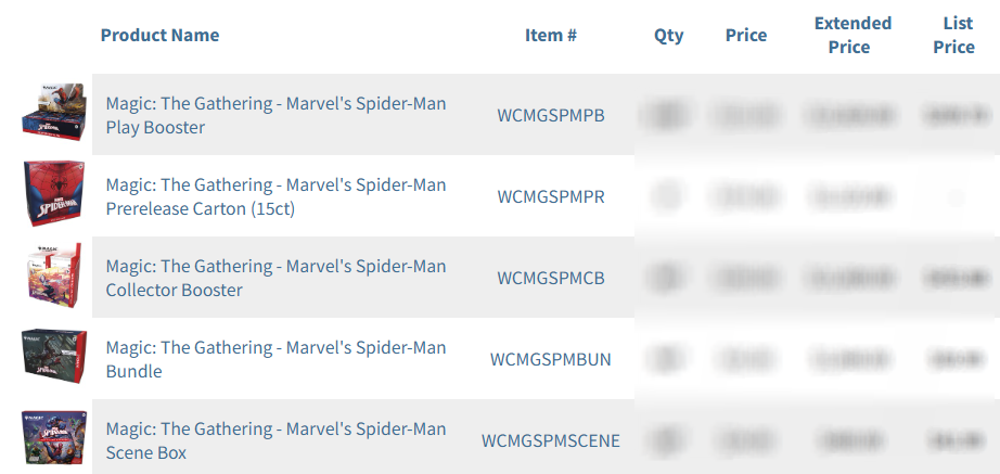 Thoughts about the current Magic market and also Spider-Man.