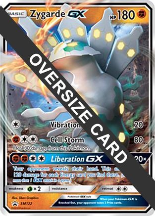 Zygarde GX SM122 - Holofoil Jumbo Cards - Promo