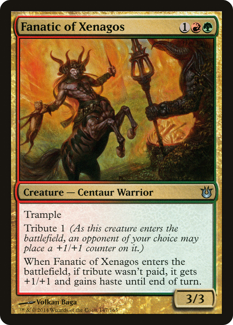Fanatic of Xenagos (BNG-147) - Born of the Gods