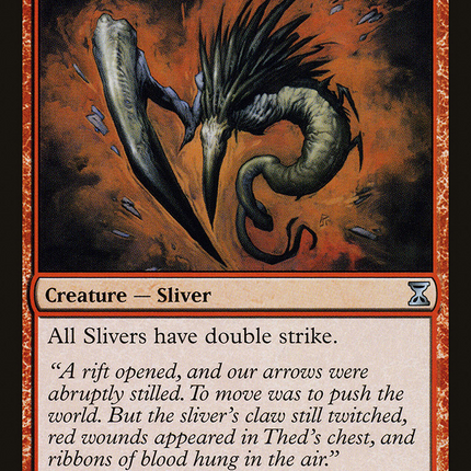 Fury Sliver (TSP-157) - Time Spiral Foil