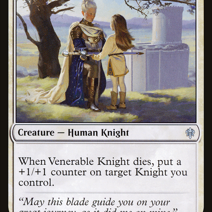 Venerable Knight (ELD-035) - Throne of Eldraine Foil