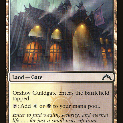 Orzhov Guildgate (GTC-244) - Gatecrash Foil