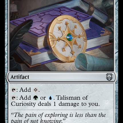 Talisman of Curiosity (M3C-309) - Modern Horizons 3 Commander Foil