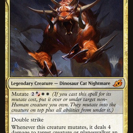 Snapdax, Apex of the Hunt (PPIKO-209) - Ikoria: Lair of Behemoths Promos Foil