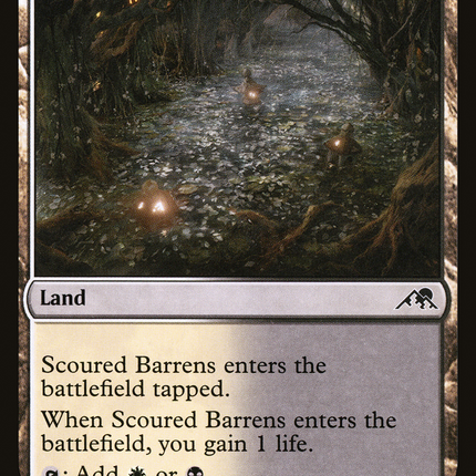 Scoured Barrens (NEO-274) - Kamigawa: Neon Dynasty Foil