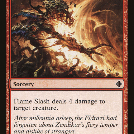 Flame Slash (ROE-145) - Rise of the Eldrazi