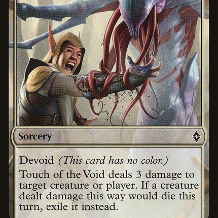 Touch of the Void (BFZ-134) - Battle for Zendikar: (devoid)