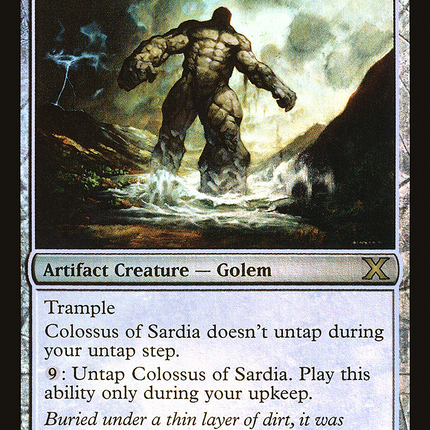 Colossus of Sardia (10E-317) - Tenth Edition