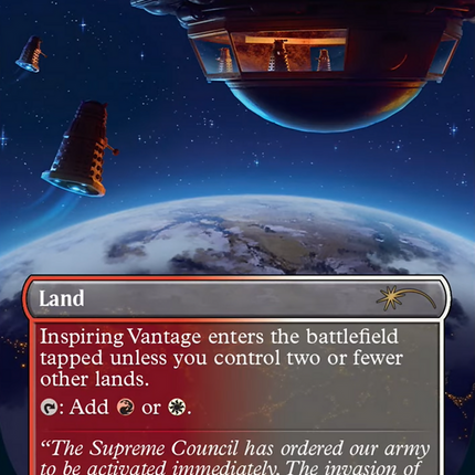 Inspiring Vantage (SLD-1375) - Secret Lair Drop (Borderless) Foil