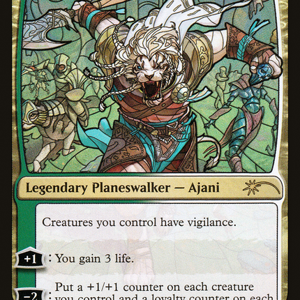 Ajani, the Greathearted (SLD-520) - Secret Lair Drop Foil