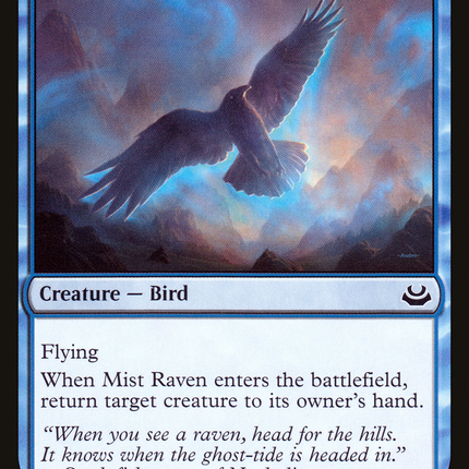 Mist Raven (MM3-043) - Modern Masters 2017