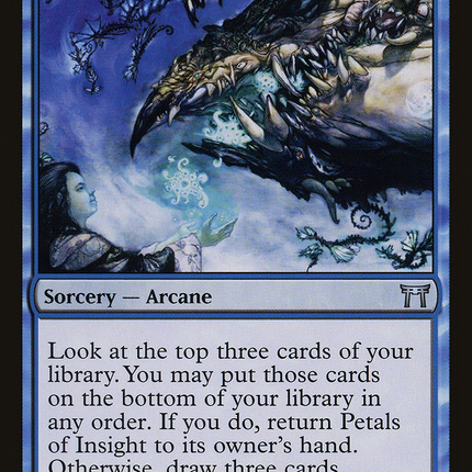 Petals of Insight (CHK-079) - Champions of Kamigawa