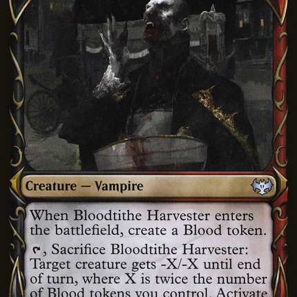 Bloodtithe Harvester (VOW-310) - Innistrad: Crimson Vow: (Showcase) Foil