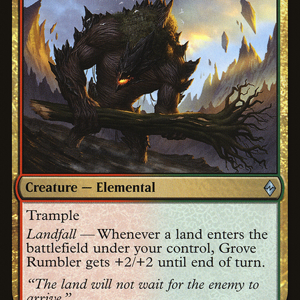 Grove Rumbler (BFZ-211) - Battle for Zendikar