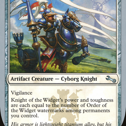 Knight of the Widget (UST-013) - Unstable Foil