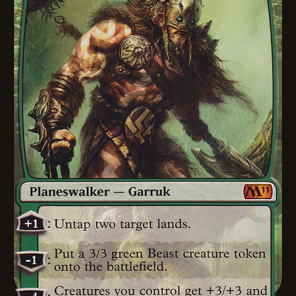 Garruk Wildspeaker (M11-175) - Magic 2011 Foil