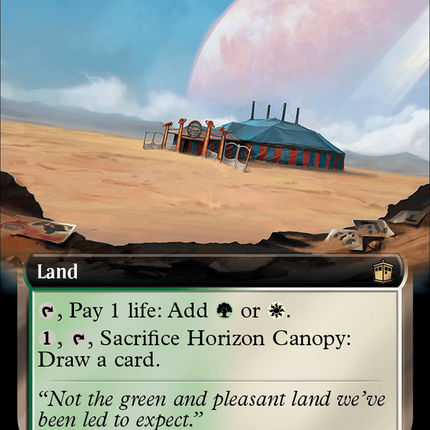 Horizon Canopy (WHO-503) - Doctor Who: (Extended Art) Foil