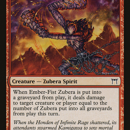 Ember-Fist Zubera (CHK-166) - Champions of Kamigawa