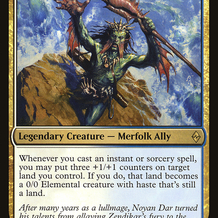 Noyan Dar, Roil Shaper (BFZ-216) - Battle for Zendikar Foil