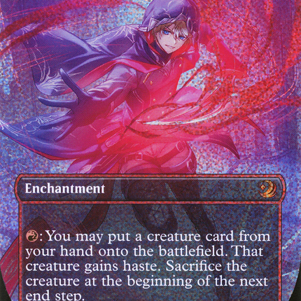 Sneak Attack (WOT-099) - Wilds of Eldraine: Enchanting Tales (Borderless) Foil