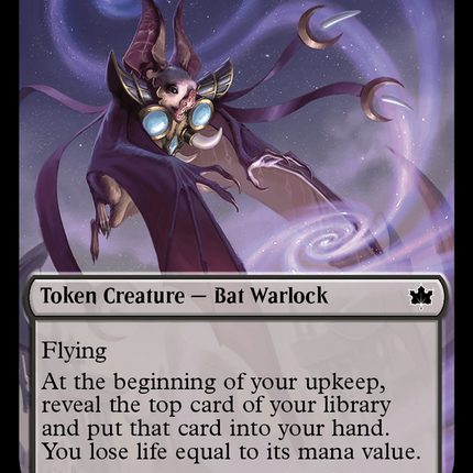 Darkstar Augur (BLB-011) - Bloomburrow Tokens