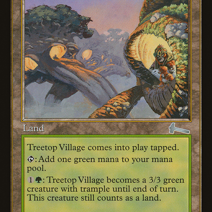 Treetop Village (ULG-143) - Urza's Legacy Foil