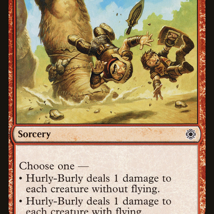 Hurly-Burly (CN2-165) - Conspiracy: Take the Crown Foil