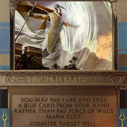 Force of Will (MPS2-014) - Amonkhet Invocations (Borderless) Foil