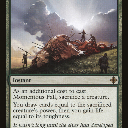 Momentous Fall (ROE-197) - Rise of the Eldrazi Foil