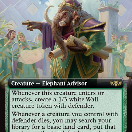 Rampart Architect (TDC-087) - Commander: Tarkir: Dragonstorm: (Extended Art)