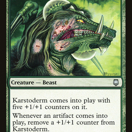 Karstoderm (DST-077) - Darksteel Foil