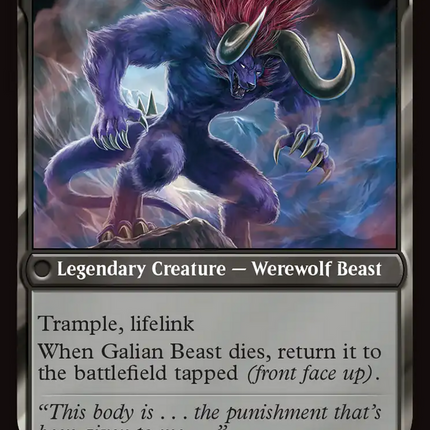 Vincent Valentine // Galian Beast (FIN-125) - FINAL FANTASY Foil