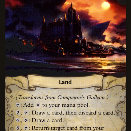 Conqueror's Galleon // Conqueror's Foothold (XLN-234) - Ixalan: (compasslanddfc)