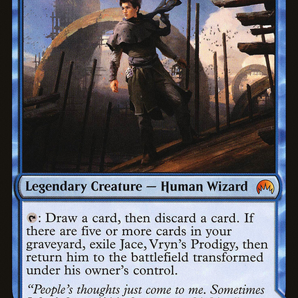 Jace, Vryn's Prodigy // Jace, Telepath Unbound (ORI-060) - Magic Origins: (originpwdfc)