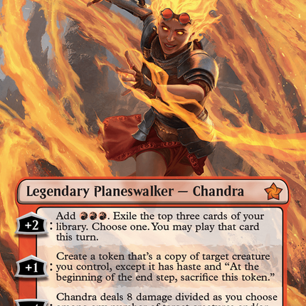 Chandra, Flameshaper (FDN-360) - Foundations (Borderless)
