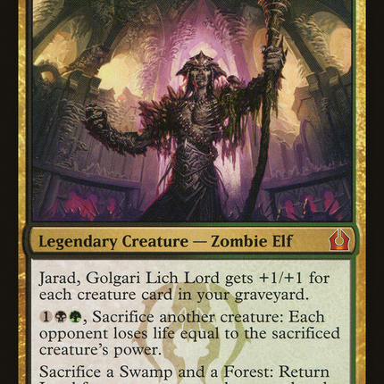 Jarad, Golgari Lich Lord (RTR-174) - Return to Ravnica Foil