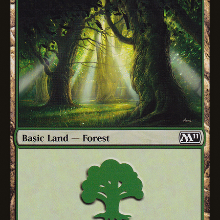 Forest (M11-247) - Magic 2011 Foil