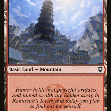 Mountain (CLB-465) - Commander Legends: Battle for Baldur's Gate