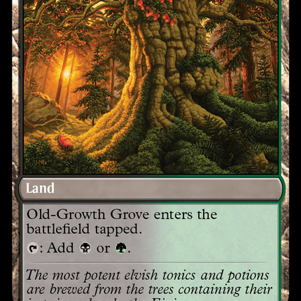 Revitalizing Repast // Old-Growth Grove (MH3-256) - Modern Horizons 3 Foil