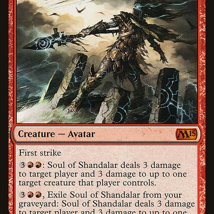 Soul of Shandalar (M15-163) - Magic 2015