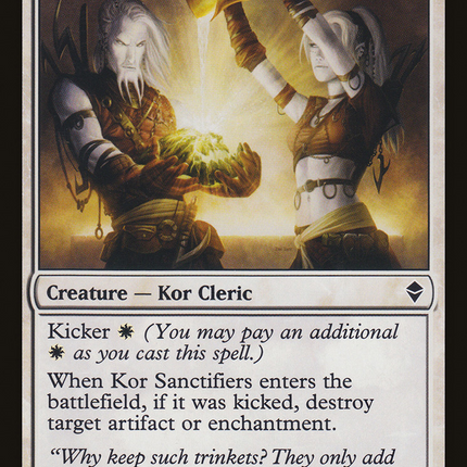 Kor Sanctifiers (ZEN-022) - Zendikar