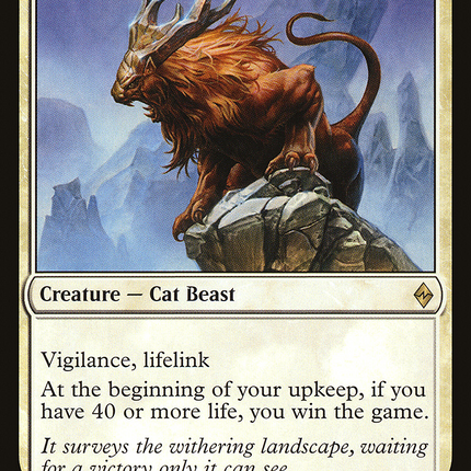 Felidar Sovereign (BFZ-026) - Battle for Zendikar Foil