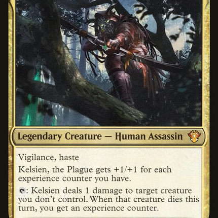 Kelsien, the Plague (C20-011) - Commander 2020 Foil