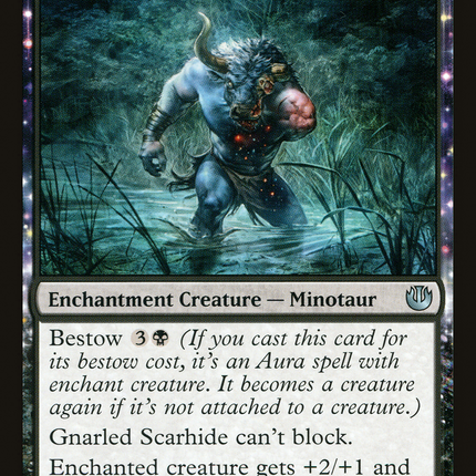 Gnarled Scarhide (JOU-072) - Journey into Nyx: (enchantment) Foil