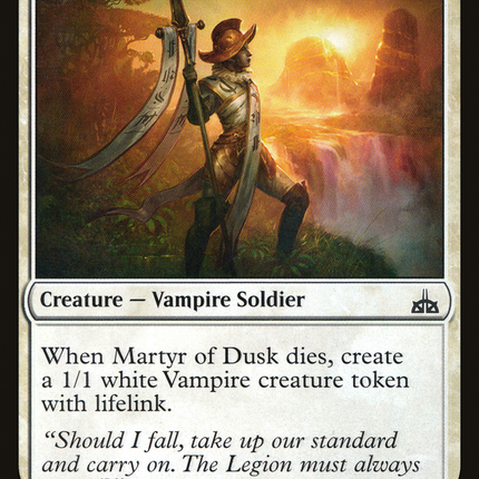 Martyr of Dusk (RIX-014) - Rivals of Ixalan