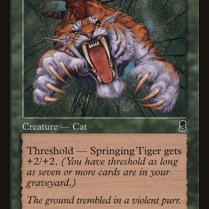 Springing Tiger (ODY-272) - Odyssey