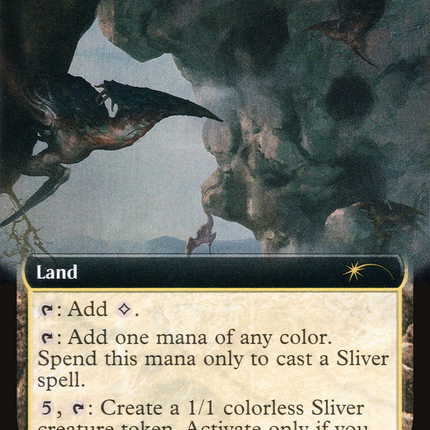 Sliver Hive (SLD-668) - Secret Lair Drop: (Extended Art) Foil