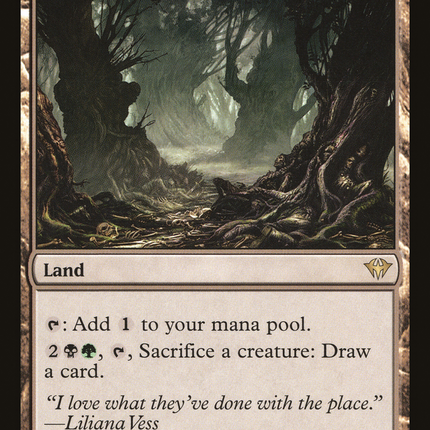 Grim Backwoods (DKA-156) - Dark Ascension Foil