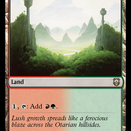Mossfire Valley (M3C-357) - Modern Horizons 3 Commander Foil