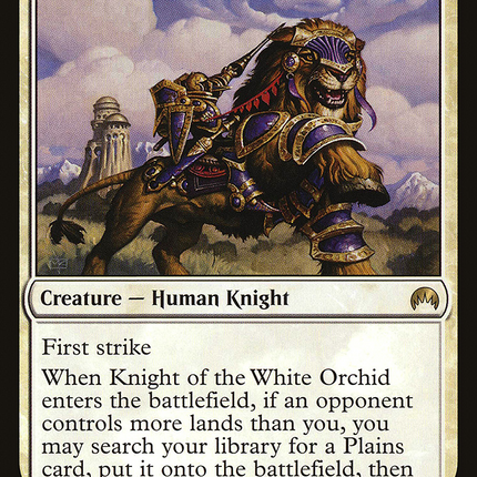 Knight of the White Orchid (ORI-021) - Magic Origins Foil